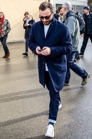 30 Jährige: Weißen Strick Pullover kombinieren – 152 Herren Outfits