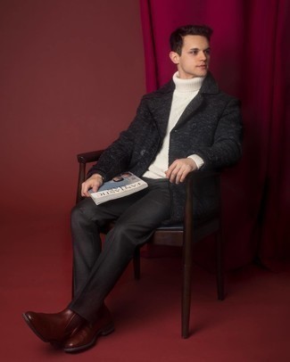 Weißen Strick Pullover kombinieren – 23 Elegante Herren Outfits
