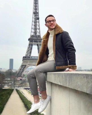 30 Jährige: Weißen Strick Pullover kombinieren – 41 Casual Herren Outfits
