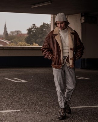 30 Jährige: Weißen Strick Pullover kombinieren – 41 Casual Herren Outfits