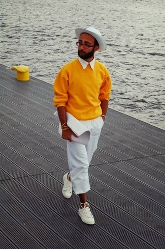30 Jährige: Weiße Ledertaschen kombinieren – 6 Casual Frühling Herren Outfits