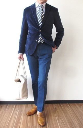 Weiße Ledertaschen kombinieren – 61 Herren Outfits