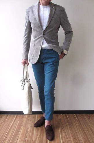 Weiße Ledertaschen kombinieren – 12 Smart-Casual Frühling Herren Outfits