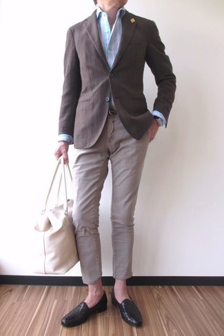 Weiße Ledertaschen kombinieren – 61 Herren Outfits