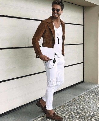 30 Jährige: Weiße Ledertaschen kombinieren – 6 Casual Frühling Herren Outfits