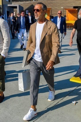 Weiße Ledertaschen kombinieren – 61 Herren Outfits