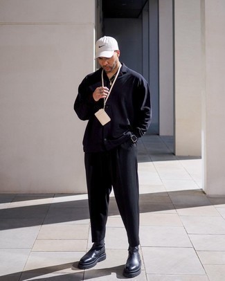 Weiße Ledertaschen kombinieren – 12 Smart-Casual Frühling Herren Outfits