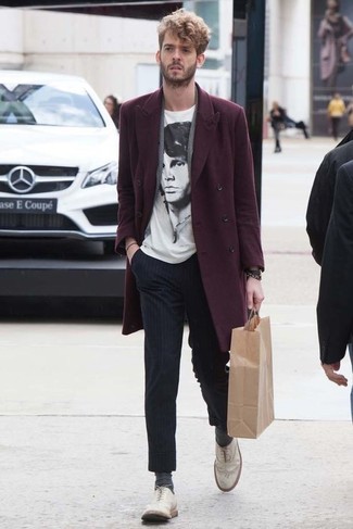 Weiße Leder Brogues kombinieren – 24 Herren Outfits