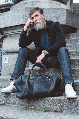 Weiße Leder Brogues kombinieren – 24 Herren Outfits
