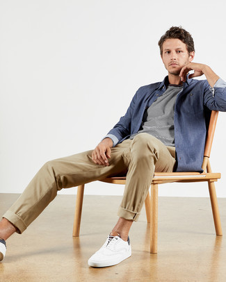 Weiße Leder Brogues kombinieren – 24 Herren Outfits