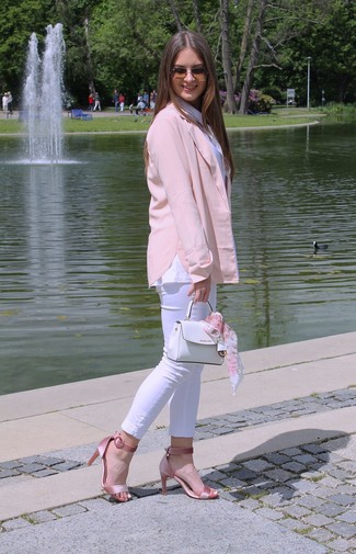 Weiße Lederhandtasche kombinieren – 24 Damen Outfits