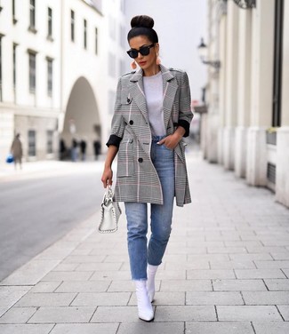 Weiße Lederhandtasche kombinieren – 24 Damen Outfits