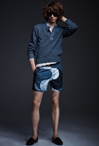 Welche Slipper mit weißen Langarmshirt mit einer Knopfleiste zu tragen – 8 Herren Outfits