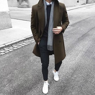 Welche Businesshemden mit weißer niedriger Sneakers zu tragen – 701+ Herren Outfits