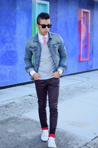 Welche Businesshemden mit weißer niedriger Sneakers zu tragen – 701+ Herren Outfits