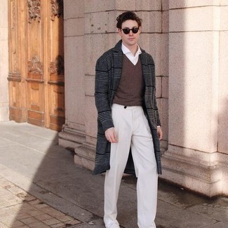 Welche Businesshemden mit weißer niedriger Sneakers zu tragen – 11 Elegante Herren Outfits kühl Wetter
