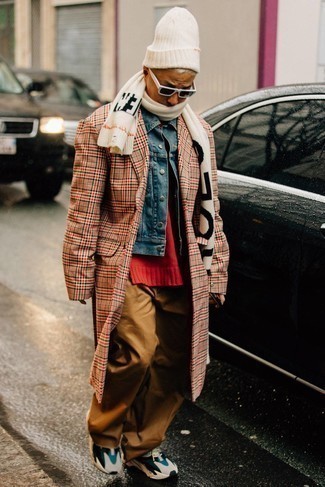 Weißen Schal kombinieren – 10 Winter Herren Outfits