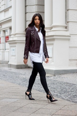 Weißes Shirtkleid kombinieren – 63 Smart-Casual Damen Outfits