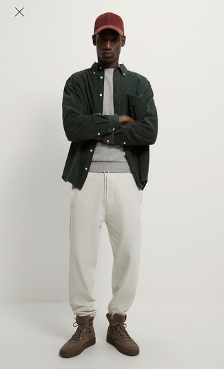Weiße Jogginghose kombinieren – 46 Frühling Herren Outfits