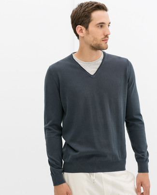 Weiße Jogginghose kombinieren – 46 Frühling Herren Outfits