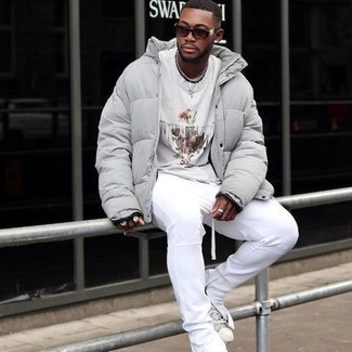 Weiße Jogginghose kombinieren – 25 Casual Frühling Herren Outfits