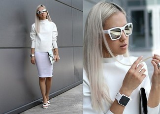 Weißes Sweatshirts kombinieren – 31 Damen Outfits