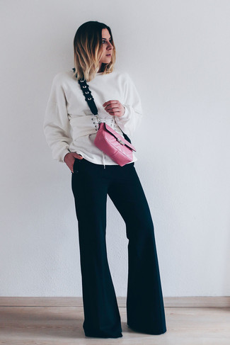 Weißes Sweatshirts kombinieren – 31 Damen Outfits