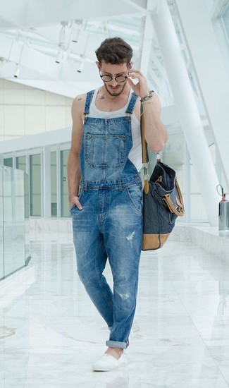 Welche Espadrilles mit weißen Trägershirts zu tragen – 20 Herren Outfits