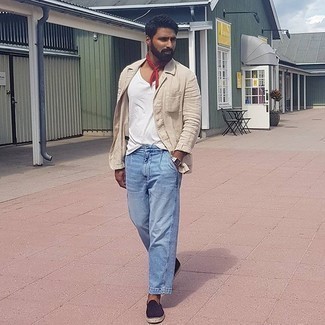 Welche Espadrilles mit weißen Trägershirts zu tragen – 20 Herren Outfits