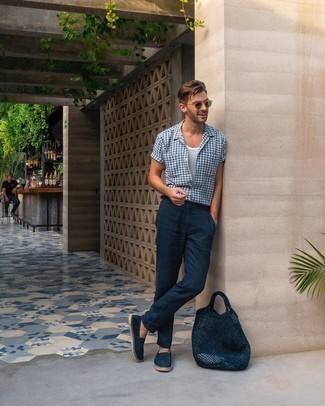 Welche Espadrilles mit weißen Trägershirts zu tragen – 20 Herren Outfits
