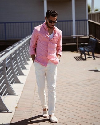 Welche Espadrilles mit weißen Trägershirts zu tragen – 20 Herren Outfits