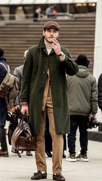 Welche Anzughosen mit weißen Rollkragenpullovers zu tragen – 197 Herren Outfits
