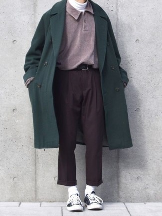 Welche Anzughosen mit weißen Rollkragenpullovers zu tragen – 83 Herren Outfits kalt Wetter