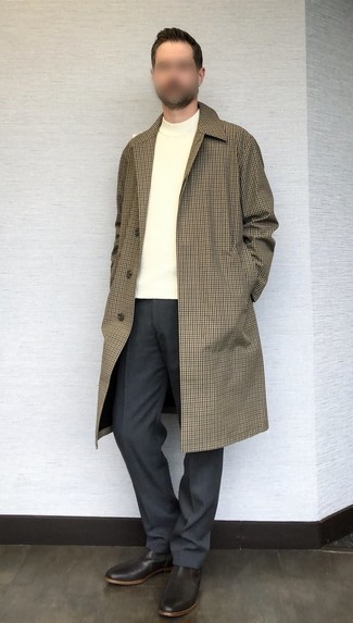 Welche Anzughosen mit weißen Rollkragenpullovers zu tragen – 83 Herren Outfits kalt Wetter