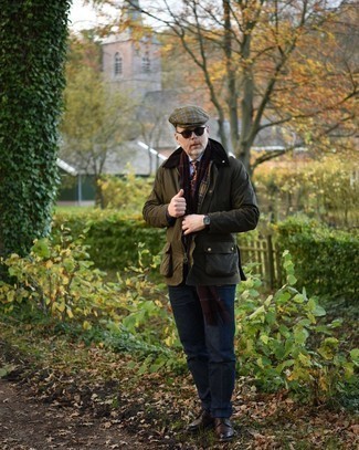 Gelbe Krawatte mit Blumenmuster kombinieren – 7 Herren Outfits
