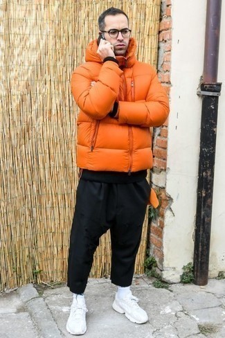 Gelbe Daunenjacke kombinieren – 18 Frühling Herren Outfits