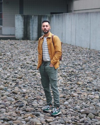 Gelbe Shirtjacke kombinieren – 103 Herren Outfits