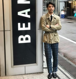 Gelbes vertikal gestreiftes Businesshemd kombinieren – 25 Herren Outfits