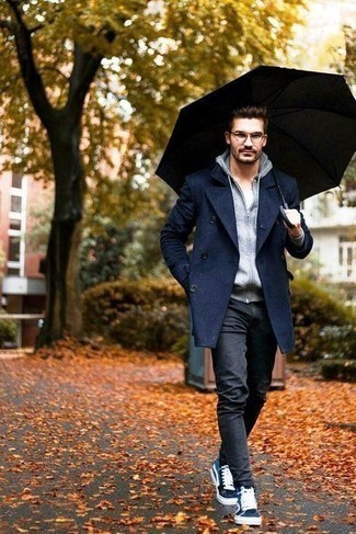Wie Pullover mit einem Reißverschluß mit hoher Sneakers zu kombinieren – 32 Herren Outfits