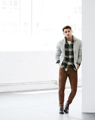 Pullover mit einem Reißverschluß kombinieren – 470 Herren Outfits