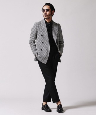schwarze Anzughose von Tom Tailor