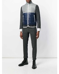 mehrfarbige ärmellose Jacke von Thom Browne