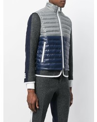 mehrfarbige ärmellose Jacke von Thom Browne