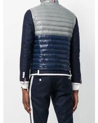 mehrfarbige ärmellose Jacke von Thom Browne