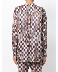 mehrfarbige bedruckte Bluse mit Knöpfen von Isabel Marant Etoile
