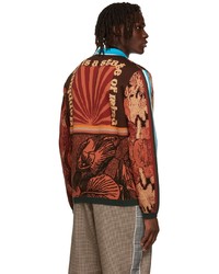 mehrfarbige bedruckte Harrington-Jacke von Ahluwalia &PaulSmith