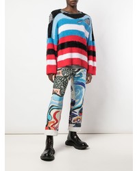 mehrfarbige bedruckte Jeans von Charles Jeffrey Loverboy