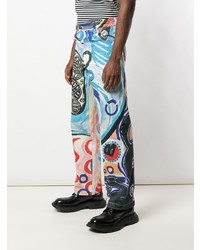 mehrfarbige bedruckte Jeans von Charles Jeffrey Loverboy