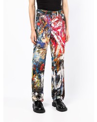 mehrfarbige bedruckte Jeans von Charles Jeffrey Loverboy