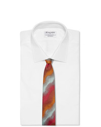 mehrfarbige bedruckte Krawatte von Kingsman